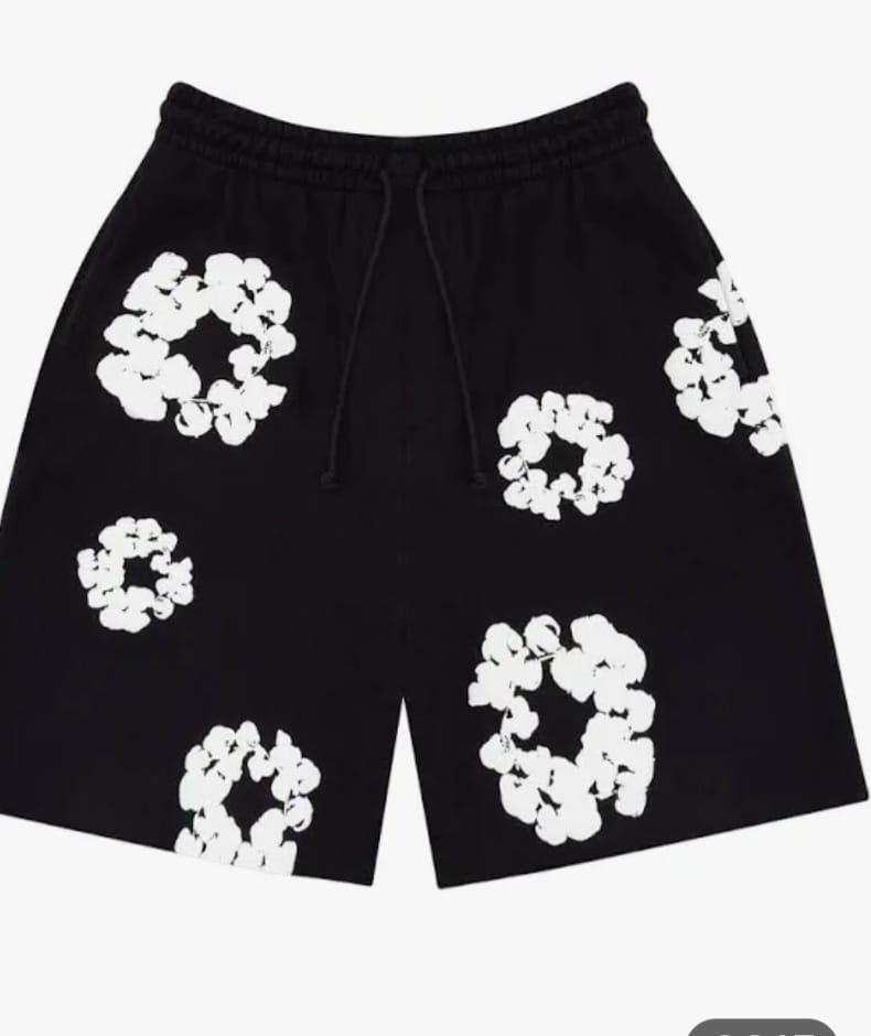 Denim Tear Floral Short Verde